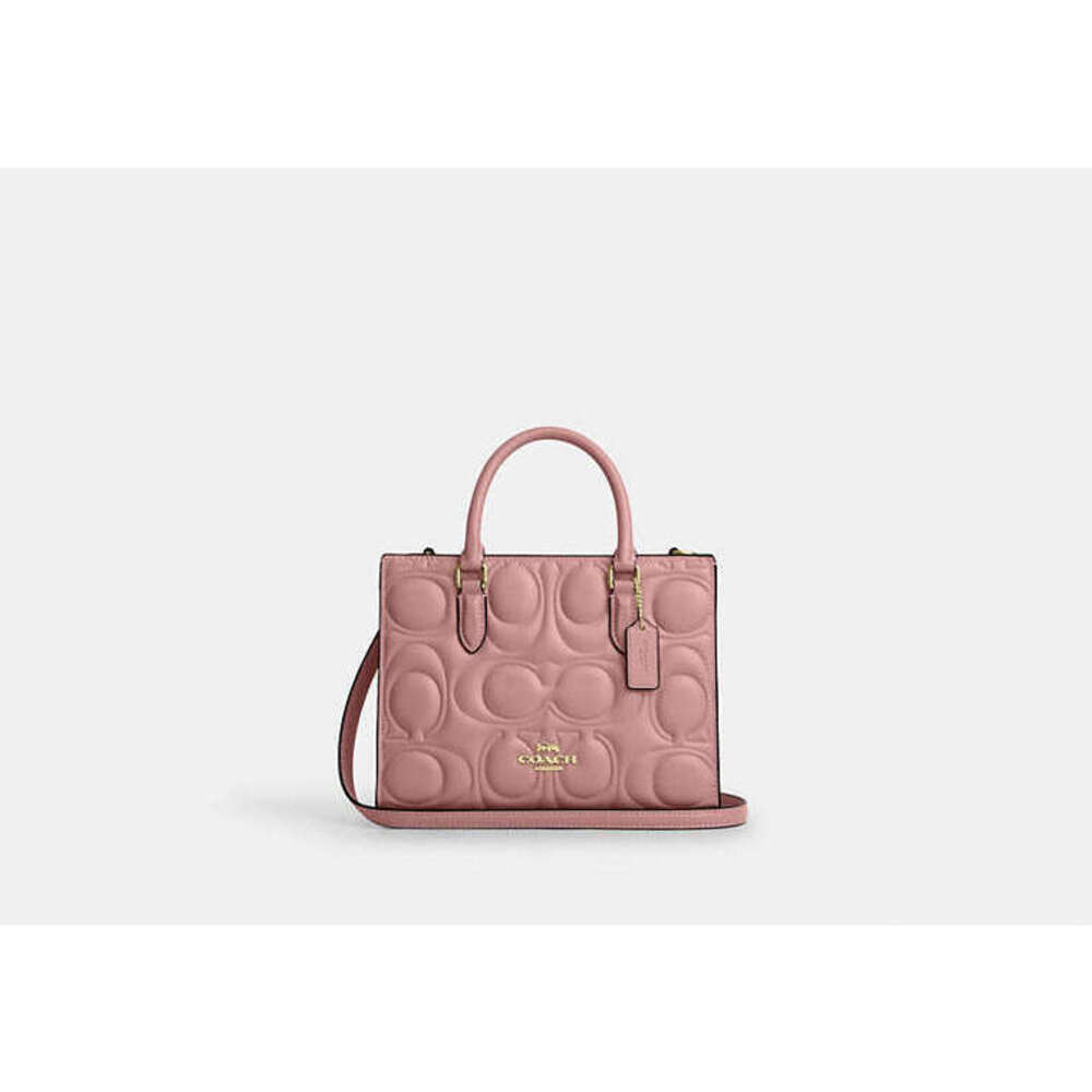 Maggie Small Tote Bag In Signature Leather